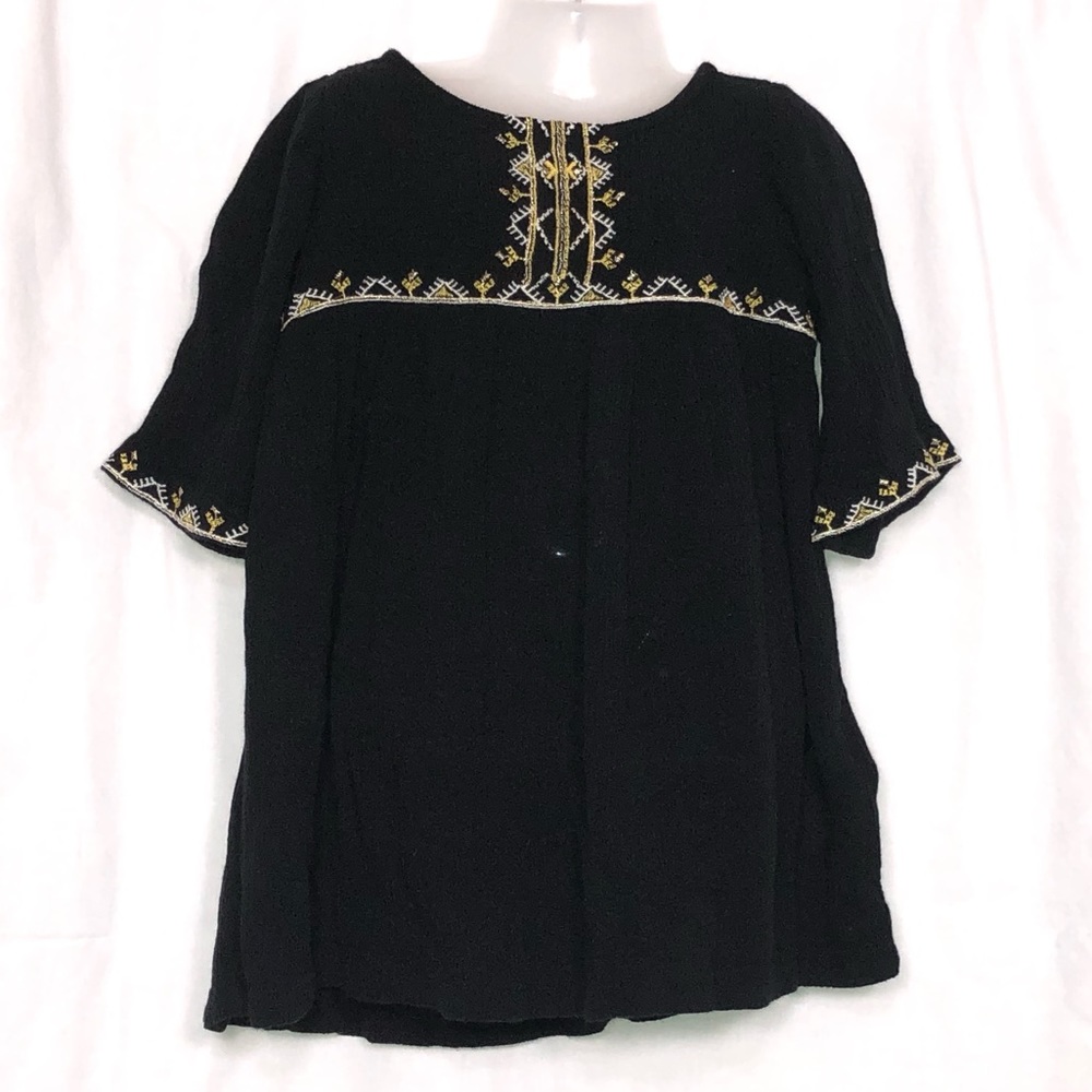 Old navy black tribal print dress